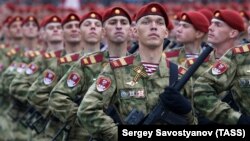 Военный парад в России, июль 2018 года