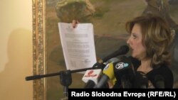 Министерката за култура Елизабета Канческа-Милевска објавува документи за истрагата „Тендери“ на СЈО 