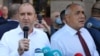 Președintele Bulgariei Rumen Radev și prim ministrul Boiko Borisov la Sofia, Bulgaria