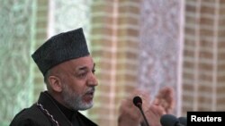 Afghan President Hamid Karzai