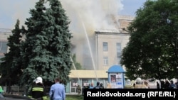 Пожежа в приміщенні театру у Черкасах, 1 липня 2015 року