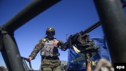 Украинские войска под Дебальцево