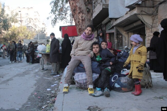 Эвакуация из осажденного Алеппо, 15 декабря 2016 года