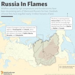 INFOGRAPHIC: Russia In Flames