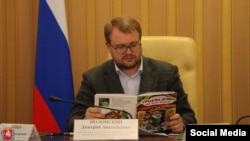 Экс-министр внутренней политики, информации и связи российского правительства Крыма Дмитрий Полонский