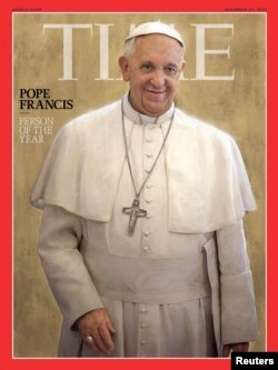 Папа Франциск стал Человеком года в 2013 году