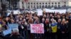 Архівне фото: українські діаспоряни на акції на підтримку Євромайдану, Рим, грудень 2013 року