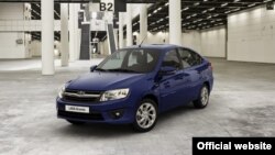 Оьрсийчоь -- Lada Granta машен. 
