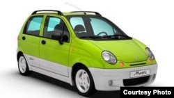 Автомобиль Daewoo Matiz.