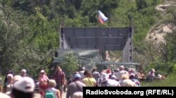 Перехід зі Станиці Луганської до териорії, яка контролюється проросійськими бойовиками