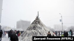 Олени, "покатушки", шашлык. Гонки на оленьих упряжках в Воркуте