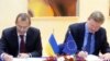 Stefan Fule și vice-premierul ucrainean Serhiy Klyuyev