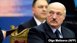 Аляксандар Лукашэнка перад паседжаньнем у Маскве