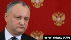 Președintele Igor Dodon la Moscova în ianuarie