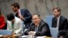 U.S. Secretary of State Mike Pompeo speaks as he chairs a meeting of the United Nations Security Council held during the 73rd session of the United Nations General Assembly at U.N. headquarters in New York, U.S., September 27, 2018. 