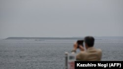 Архипелаг Хабомаи. Вид с японского острова Хоккайдо.