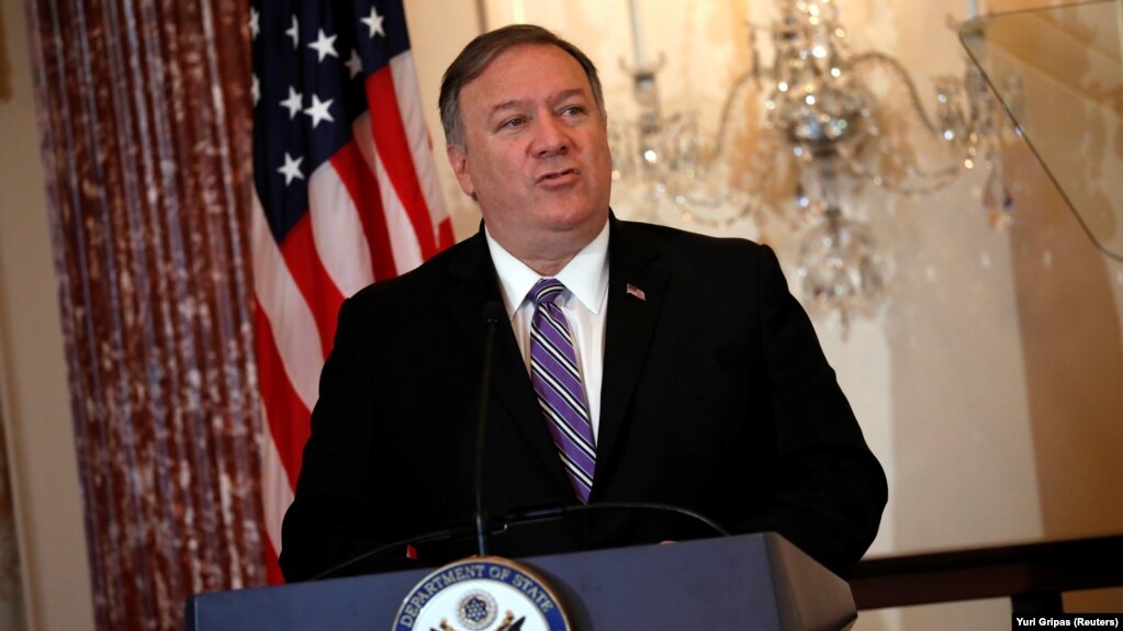  مایک پومپئو می‌گوید ایالات متحده آماده‌ است تا «بدون هیچ پیش شرطی» با ایران مذاکره کند.