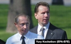 Владимир Путин и Виктор Золотов