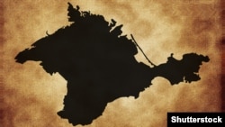 Карта Крыма. Иллюстрация