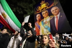 ირანელების საპროტესტო აქცია ირანის საელჩოსთან