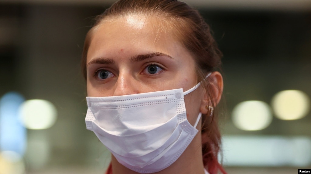  Кристина Тимановская раскритиковала белорусских спортивных чиновников, после чего ее отстранили от Олимпиады в Токио 