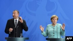 Ильхам Алиев встретился с Ангелой Меркель 