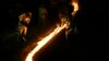 Employees work at the Ferronikeli smelting complex in Glogovac, central Kosovo February 12, 2009. The Ferronikeli ore mining and metallurgical complex, set up in 1984 to produce ferro-nickel for export, was badly damaged during the 1999 NATO air strikes a