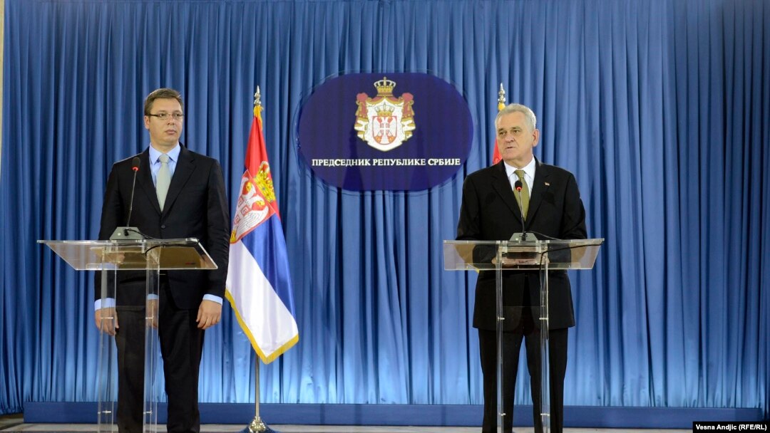 Aleksandar Vučić i Tomislav Nikolić