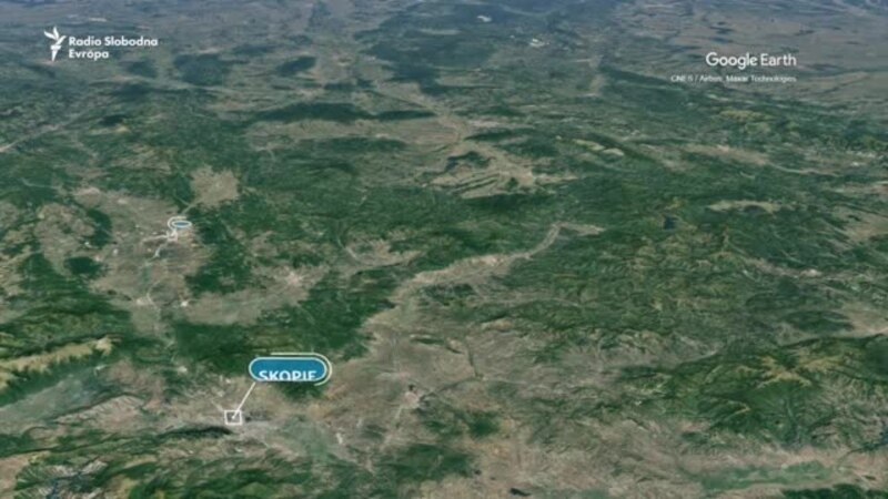 Granica Srbije i Severne Makedonije kod Preševa