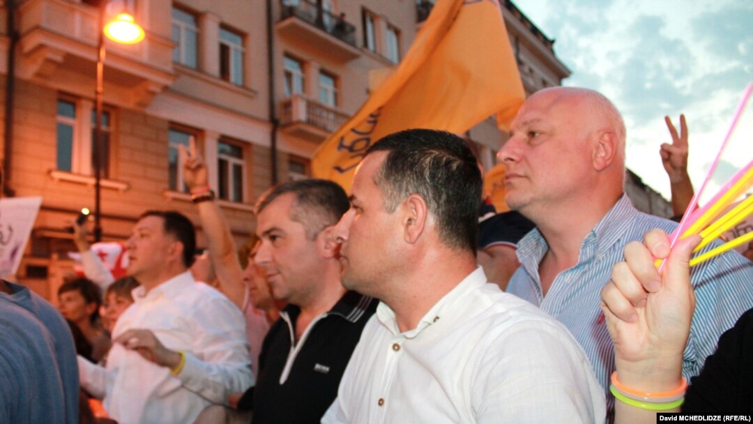 Губржийчоь -- No To Russian Fascism! - The rally organized by European Georgia, Tbilisi, 23Jul2017