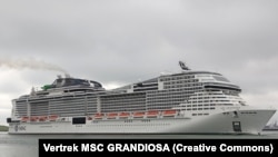 Круизный лайнер MSC Grandiosa (архив) 