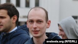 Belarusian blogger Eduard Palchys (file photo)