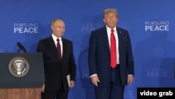 Владимир Путин жана Дональд Трамп. Аляска, АКШ. 2025-жыл.