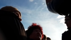 В Крыму массовка изображала одесских рабочих для видеоролика
