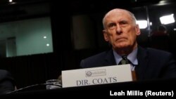 Dan Coats gjatë dëshmisë së sotme në Senatin amerikan
