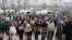 Акція протесту з вимогою відставки мера Києва Віталія Кличка. Київ, 17 жовтня 2026 року