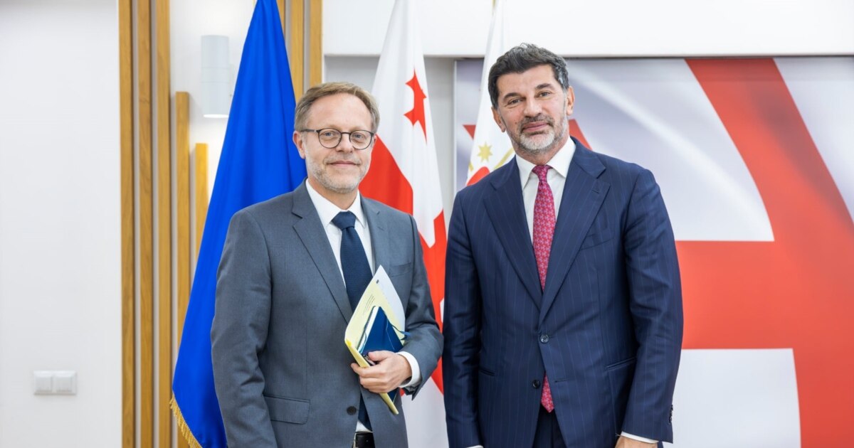 კახა კალაძეს საფრანგეთის ახლადდანიშნული ელჩი შეხვდა