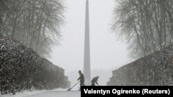 Сніг у Києві, 18 грудня 2017 року