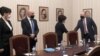 Президентът Румен Радев продължава консултациите за изборите. Във вторник той се срещна с представители на ГЕРБ.