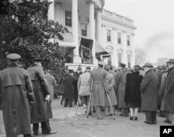 Četvrta inauguracija predsednika Ruzvelta održana je dok je još besneo Drugi svetski rat, 20. januara 1945.