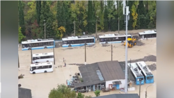 Негода накрила Південний берег Криму (відео)