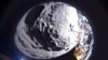 تصویری از میدان دید وسیع اودیسئوس از فاصلۀ حدود ۲۰۰ کیلومتری محل فرود مورد بر ماه