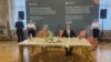 Ministar kulture Srbije Nikola Selaković i ministarka kulture Ruske Federacije Olga Ljubimova potpisali su sporazum o saradnji u oblasti kinematografske koprodukcije, 12. septembra 2025. 
