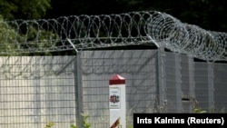 Кордон Латвії та Білорусі, фото ілюстративне
