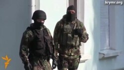 Обыск в Меджлисе крымских татар в Симферополе