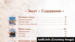 Частка зьместу кнігі