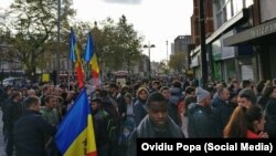 Moldovenii votează la Londra. 13 noiembrie 2016.