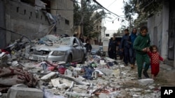 Газа тилкесиндеги Рафах шаары, 9-февраль, 2024-жыл.