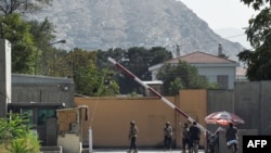 Кабулдун дипломатиялык өкүлчүлүктөр жайгашкан аймак. 15-август, 2021-жыл.