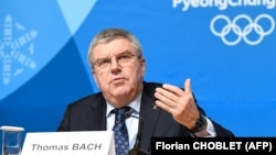 International Olympic Committee (IOC) President Thomas Bach attends a press conference at the Pyeongchang 2018 Winter Olympic Games. FILE PHOTO